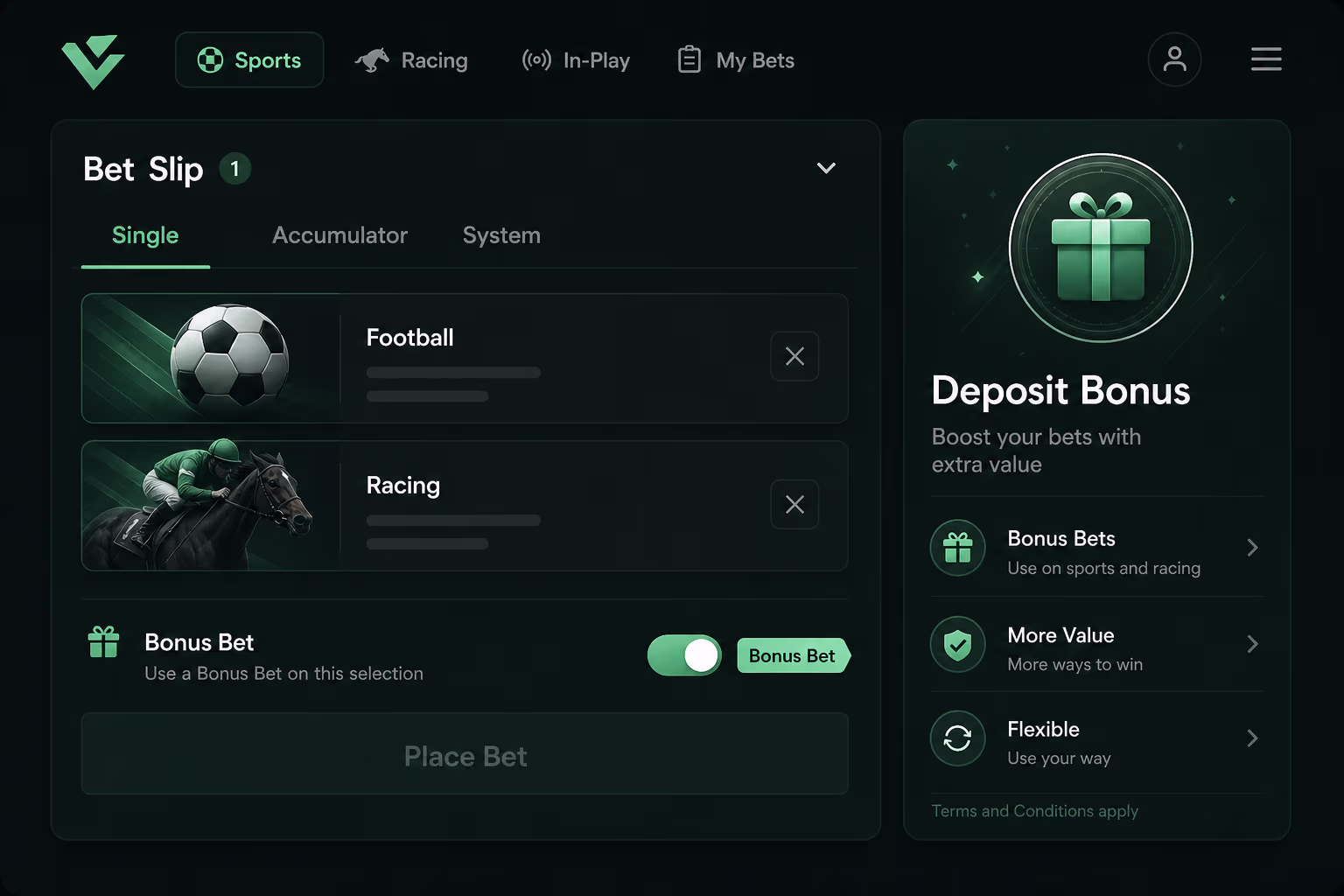 Bonus Bet Restrictions
